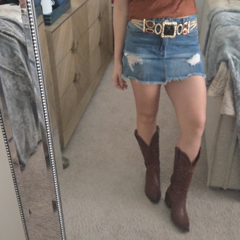 Denim Skirt - Picture 11 of 12